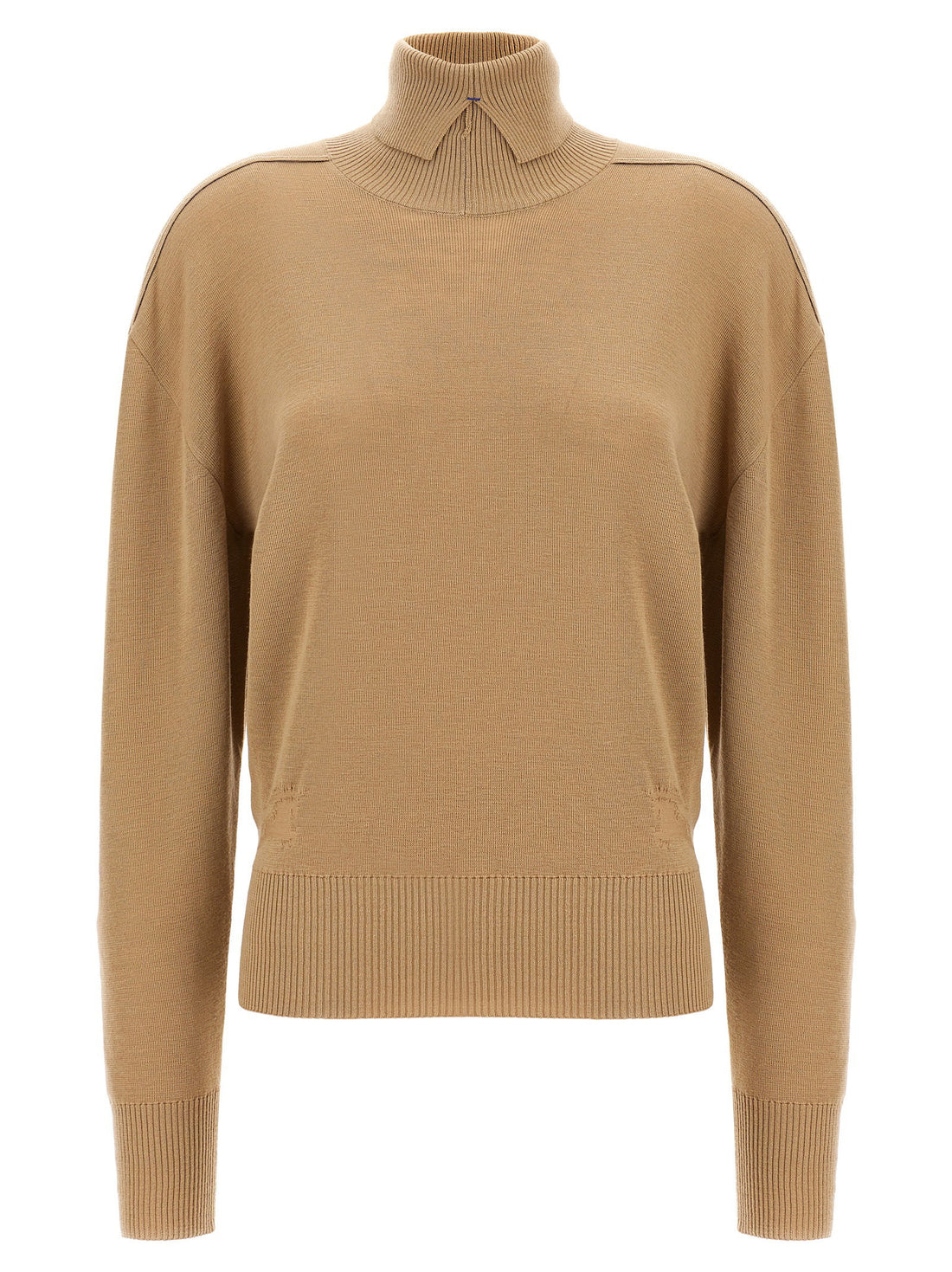 Burberry Turtle-neck Sweater Beige