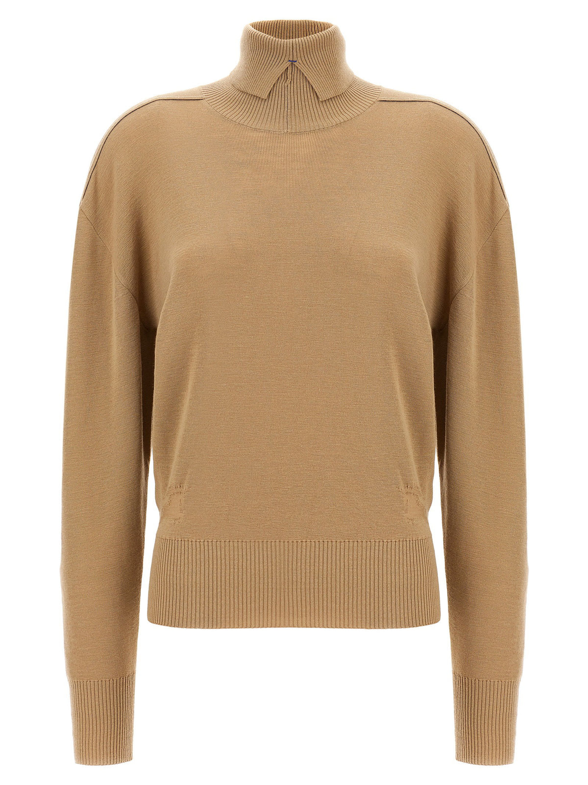 Burberry Turtle-neck Sweater Beige
