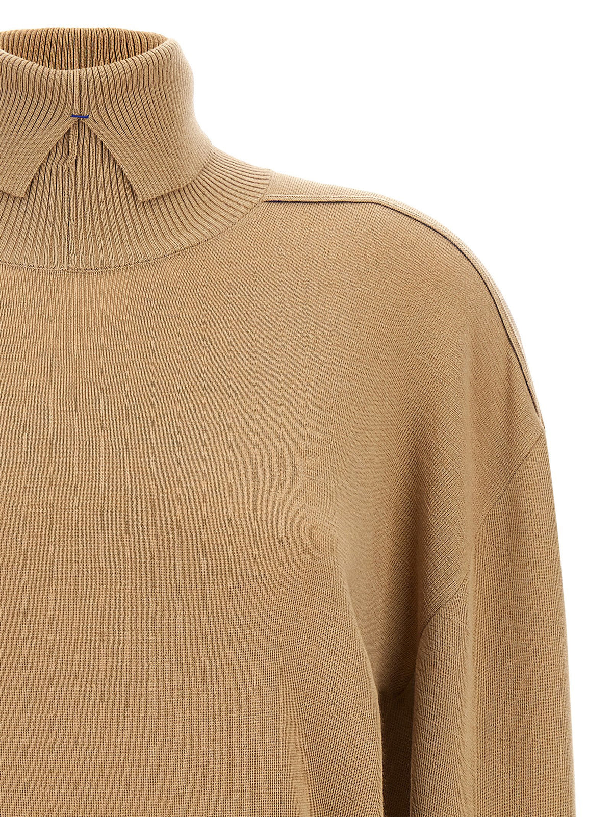 Burberry Turtle-neck Sweater Beige