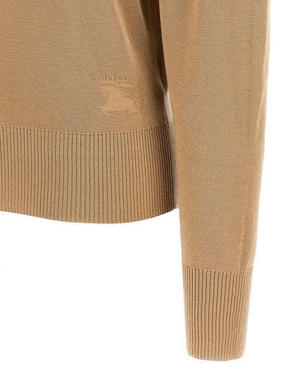 Burberry Turtle-neck Sweater Beige