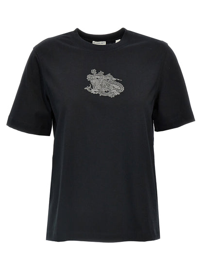 Burberry Logo Print T-shirt Black