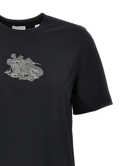 Burberry Logo Print T-shirt Black