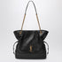 Saint Laurent Large Jamie Quilted Lambskin Shopping Bag Black