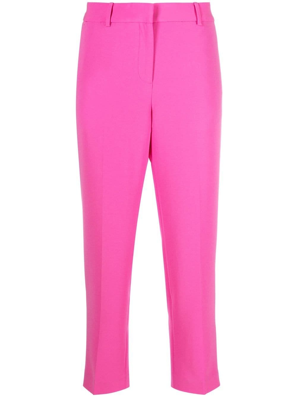 MMK Cropped Tailored Trousers in Fuchsia