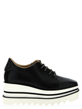 Stella Mccartney Sneak-elyse Wedge White/black
