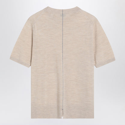 Burberry Wool Crew Neck Sweater Brown