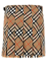 Burberry Kilt Skirt Multicolor
