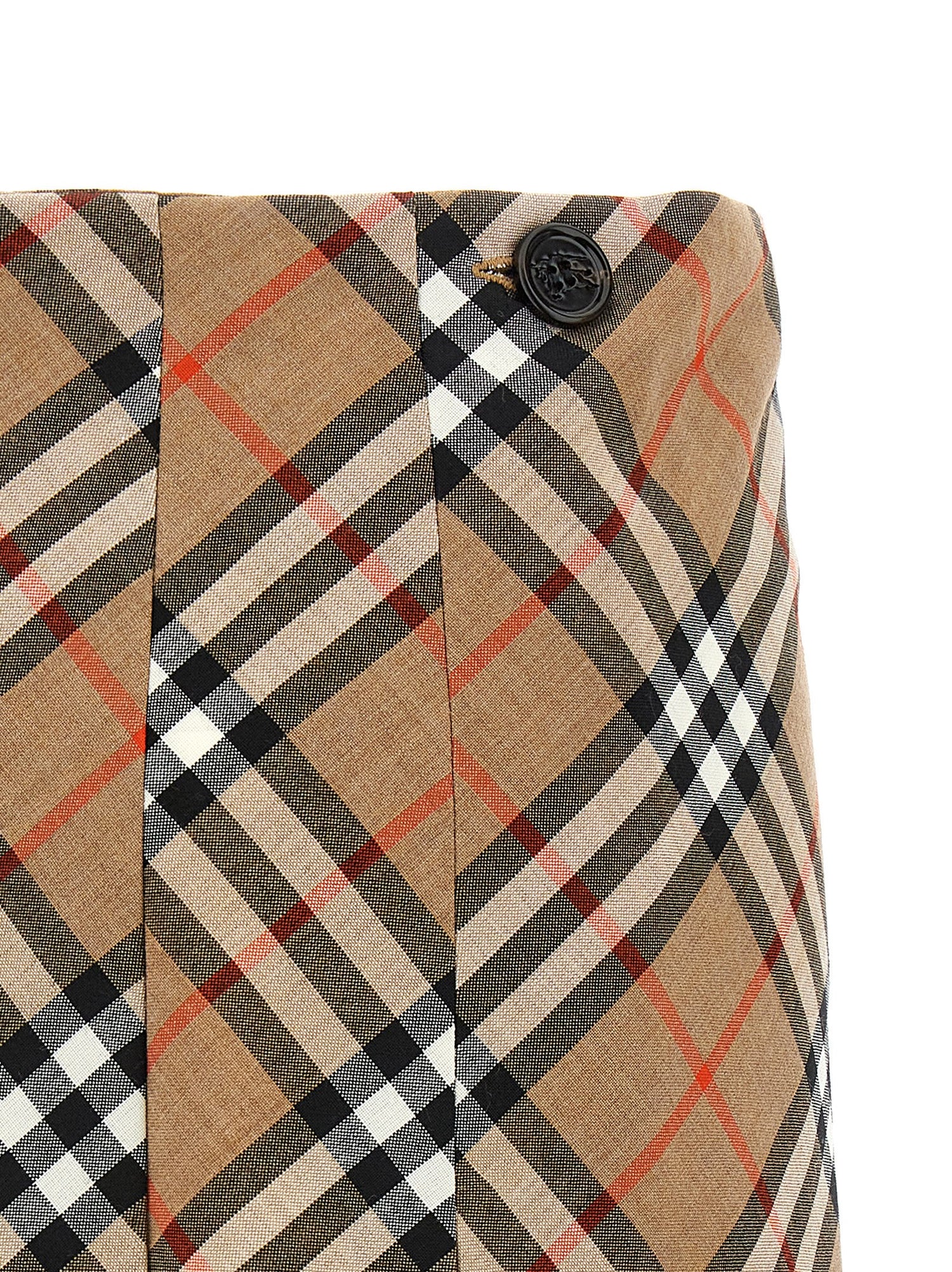 Burberry Kilt Skirt Multicolor