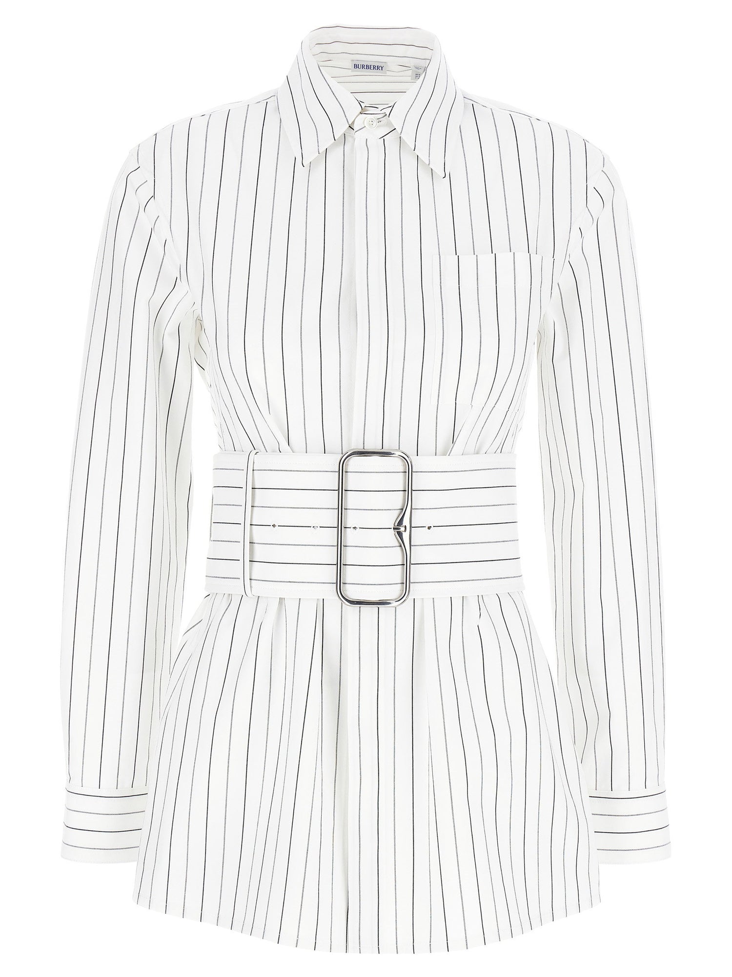 Burberry Striped Shirt White