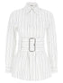 Burberry Striped Shirt White