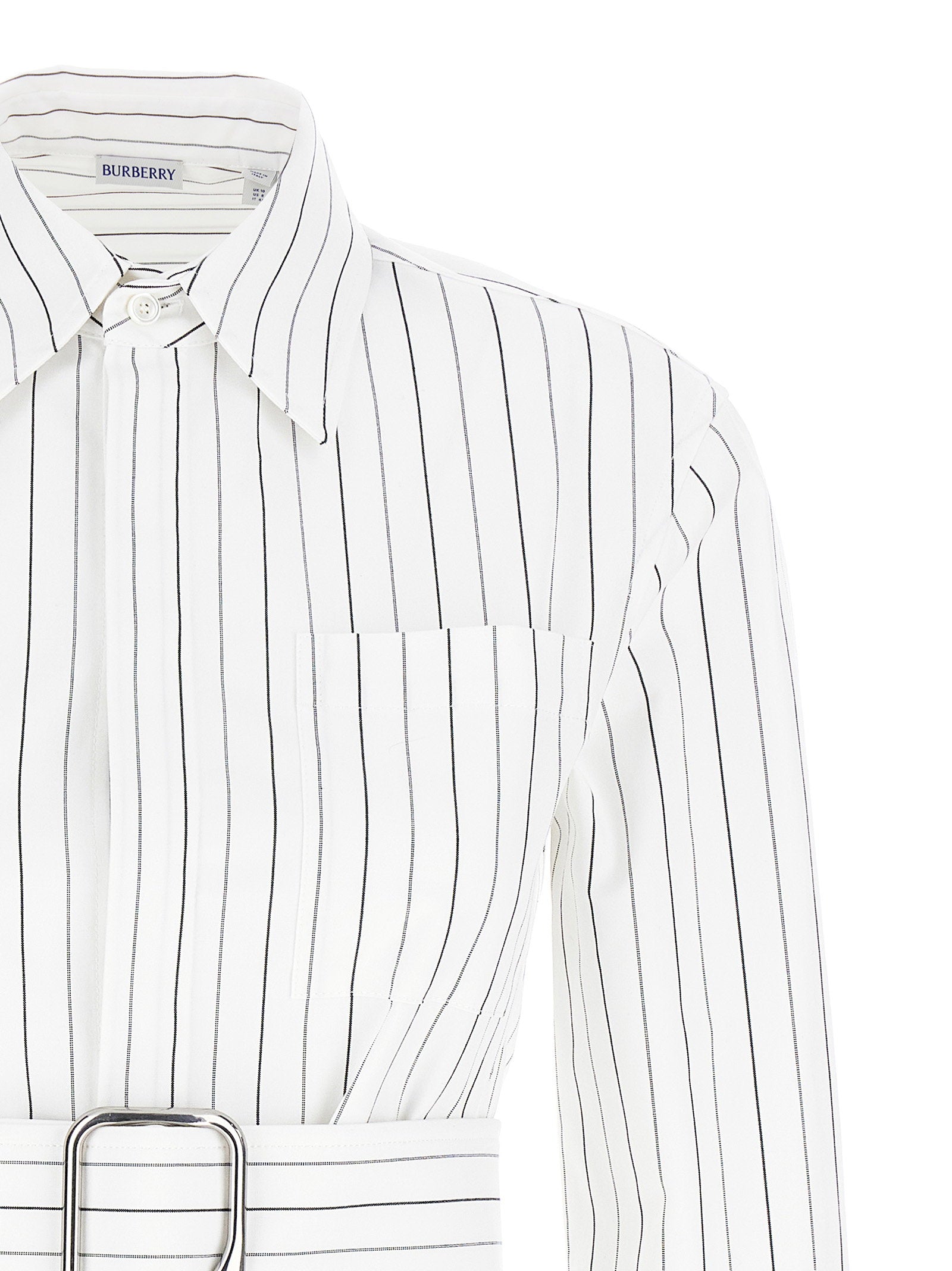 Burberry Striped Shirt White