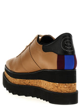 Stella Mccartney Sneak-elyse Wedges Brown