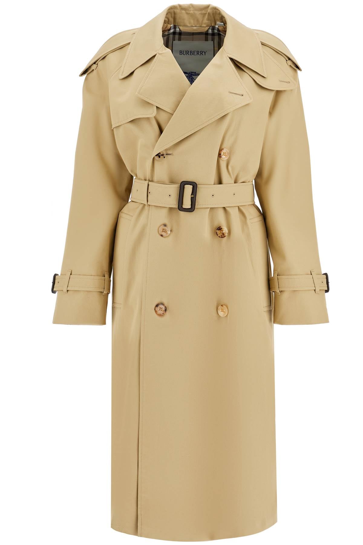 Trench-coat croisé avec