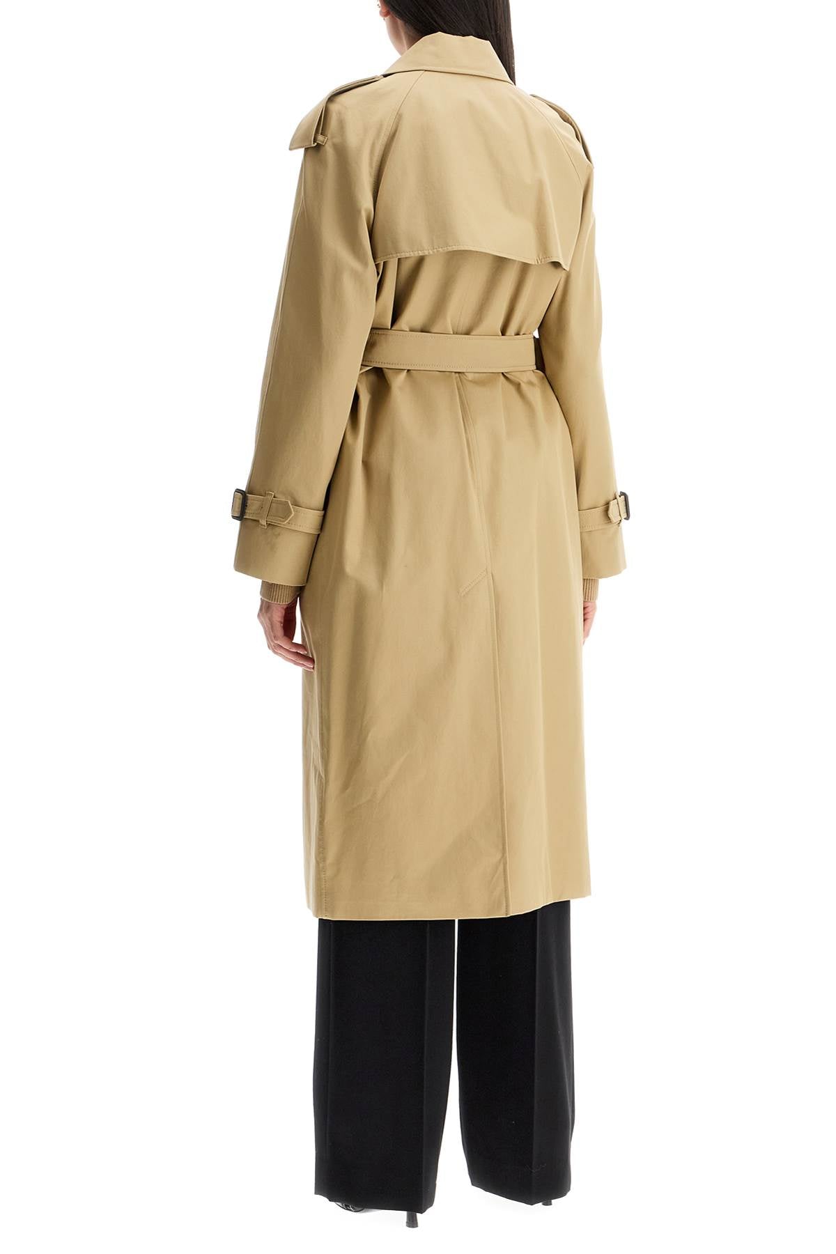 Trench-coat croisé avec