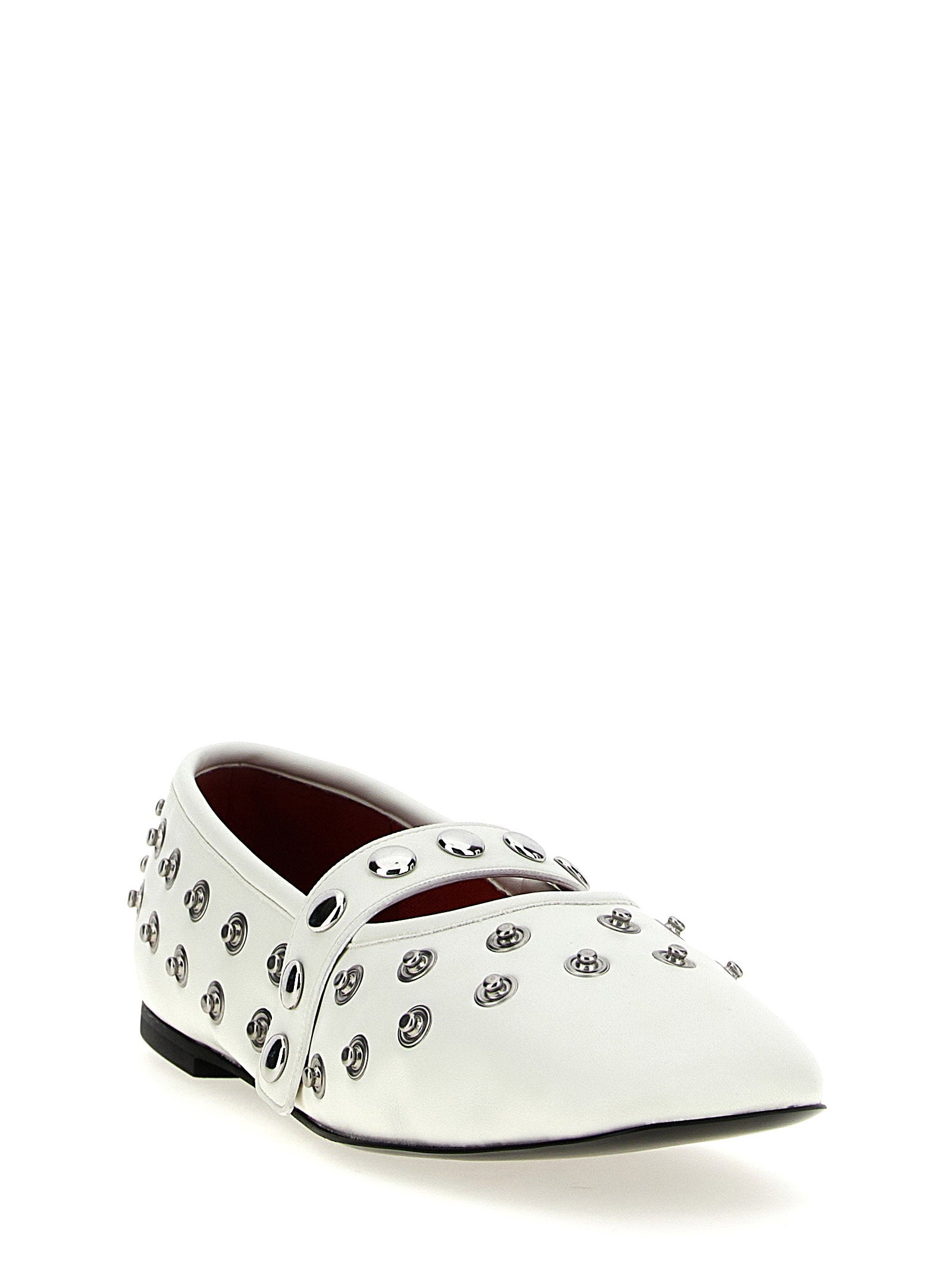 Stella Mccartney Ryder Ballet Flats White