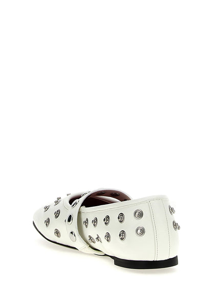Stella Mccartney Ryder Ballet Flats White
