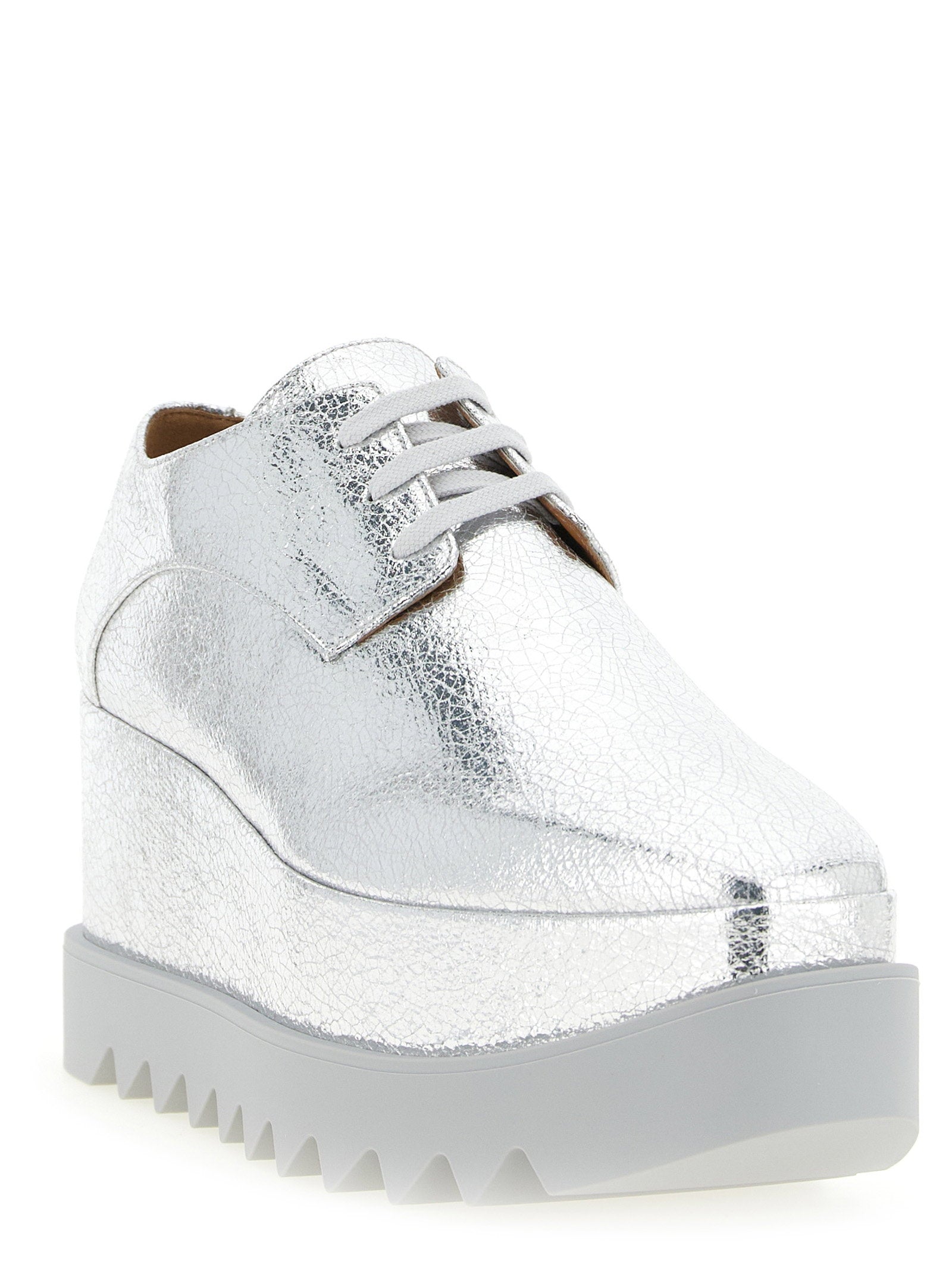 Stella Mccartney Elyse Wedges Silver