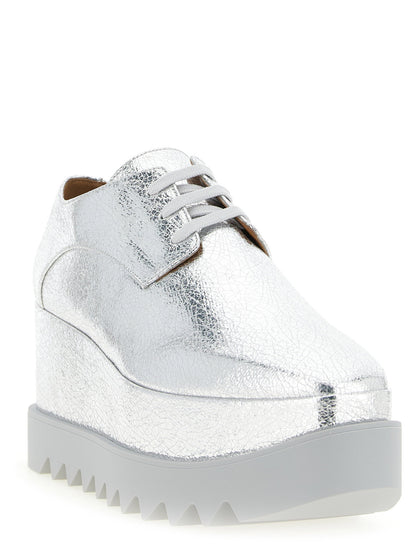 Stella Mccartney Elyse Wedges Silver