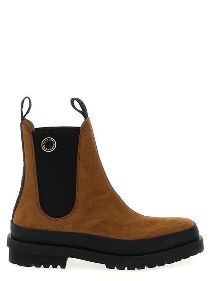 Stella Mccartney Chelsea Ankle Boots Brown