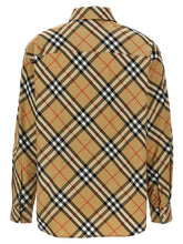 Burberry Check Shirt Beige