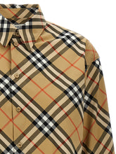 Burberry Check Shirt Beige