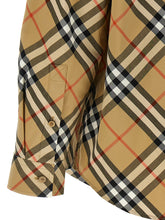 Burberry Check Shirt Beige