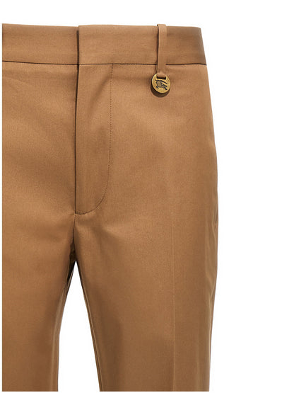 Burberry Straight Pants Beige