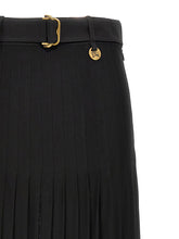 Burberry Pleated Skirt Black