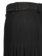 Burberry Pleated Skirt Black