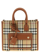 Burberry Freya Mini Shopping Bag Beige