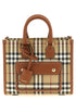 Burberry Freya Mini Shopping Bag Beige
