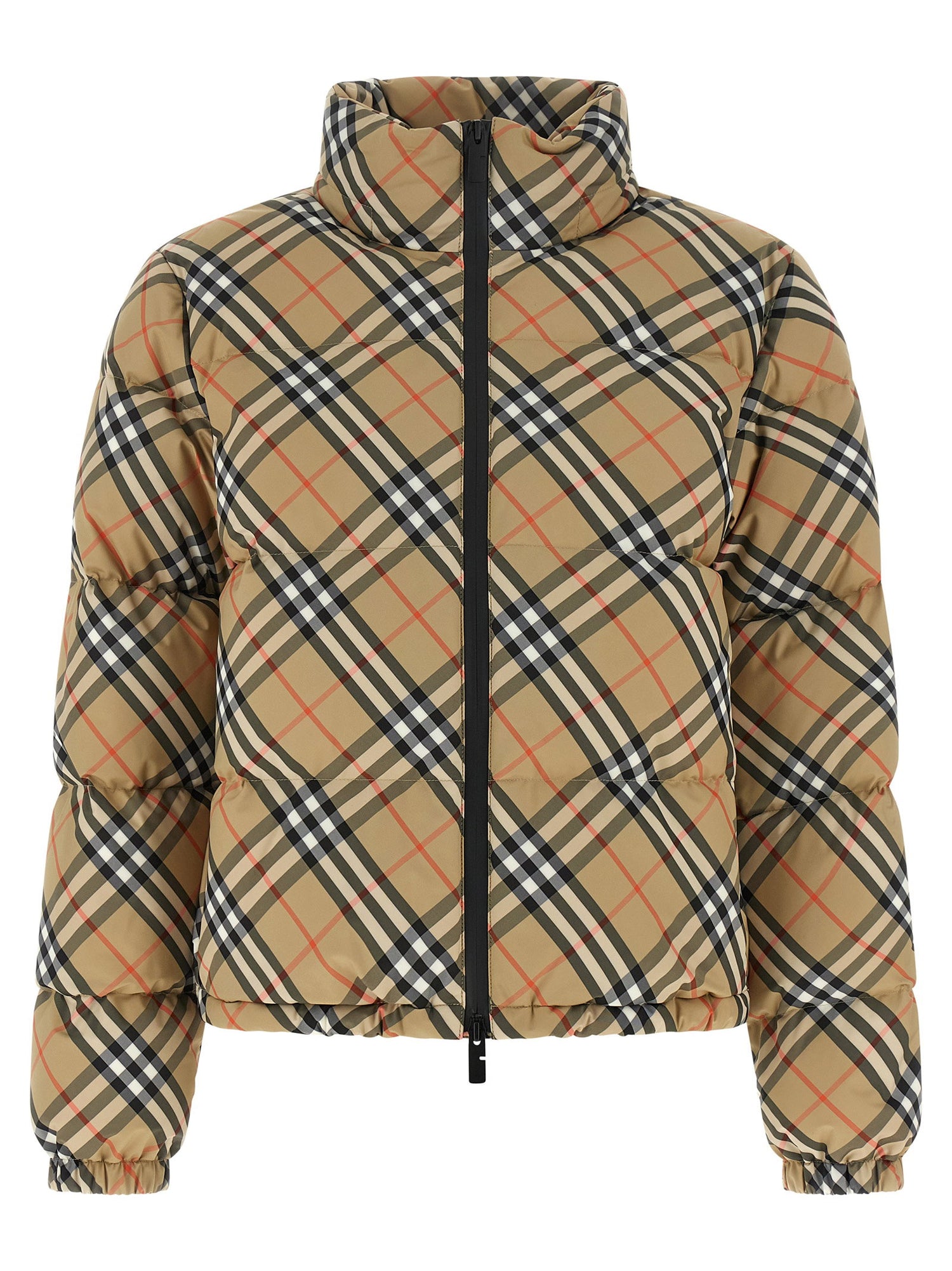 Burberry Ambleside Check Down Jacket Beige