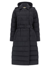 Burberry Padded Trench Coat Black