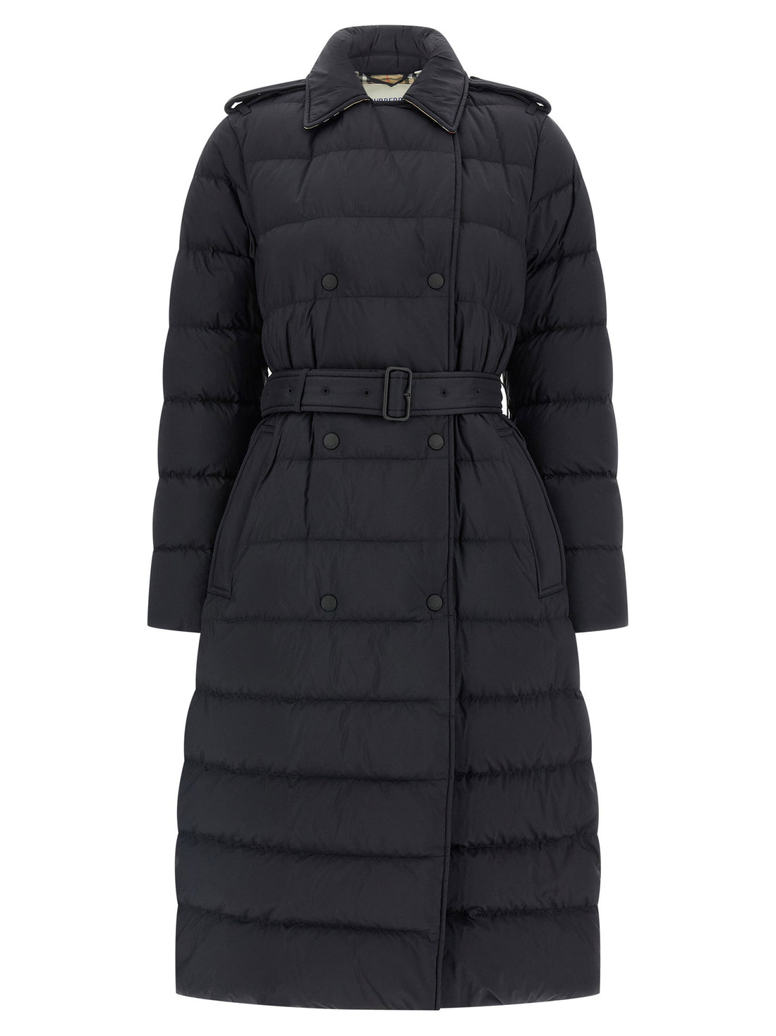 Burberry Padded Trench Coat Black