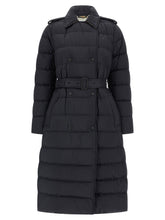 Burberry Padded Trench Coat Black