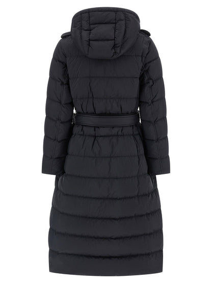 Burberry Padded Trench Coat Black