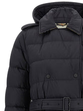 Burberry Padded Trench Coat Black