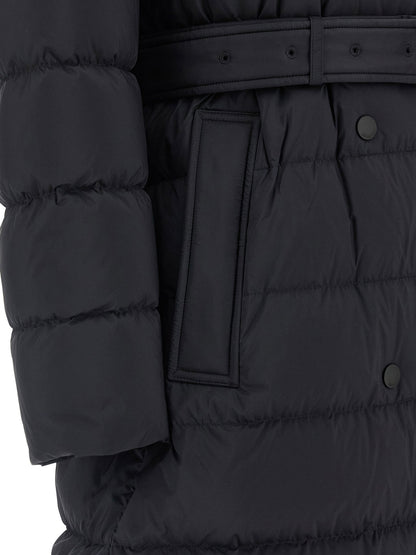 Burberry Padded Trench Coat Black
