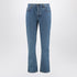 Burberry Straight-Leg Mid-Blue Stretch Denim Jeans Blue