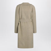 Burberry Reversible Wool Check Coat Beige