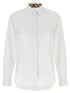 Burberry Check Insert Shirt White