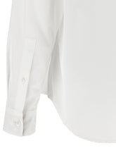 Burberry Check Insert Shirt White
