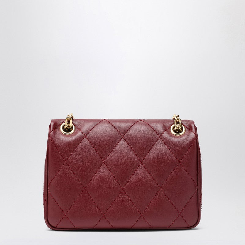 Burberry Strand Medium Quilted Leather Shoulder Bag Red