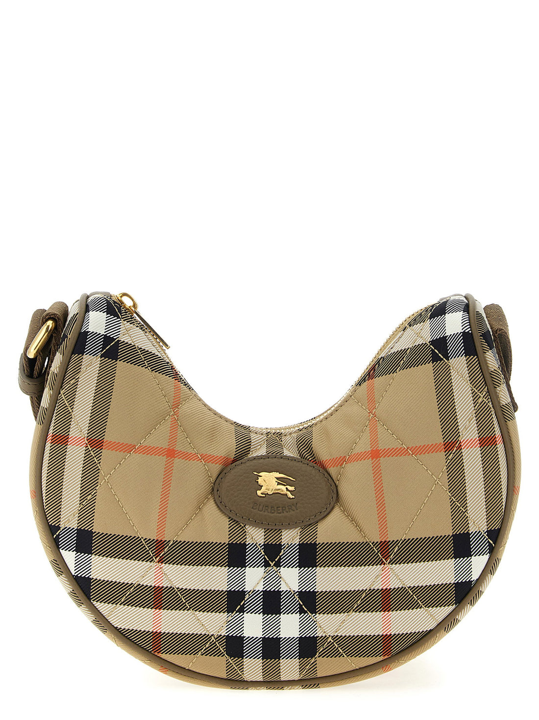 Burberry Horseshoe Crossbody Bag Multicolor