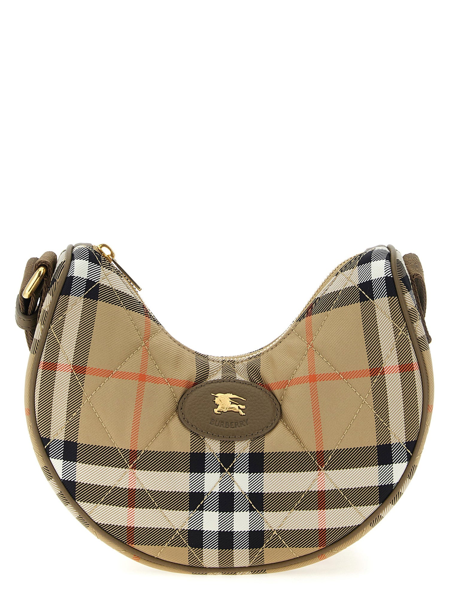 Burberry Horseshoe Crossbody Bag Multicolor