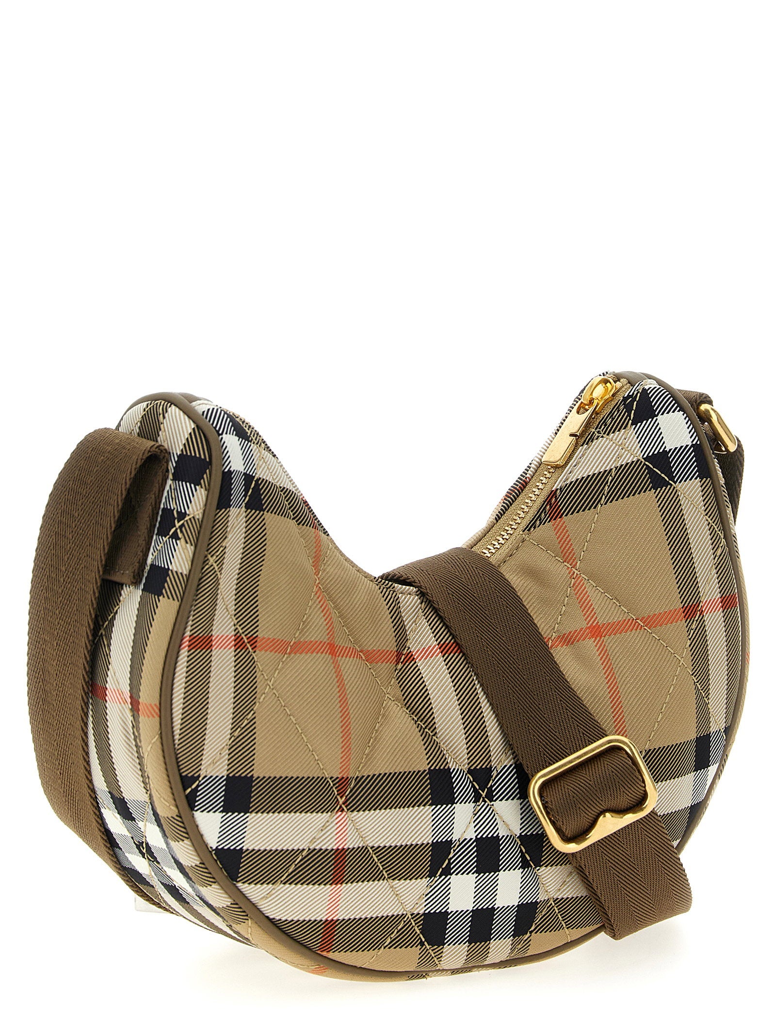 Burberry Horseshoe Crossbody Bag Multicolor