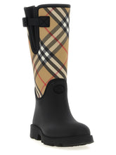 Burberry Marsh Stamp Boots Black  
