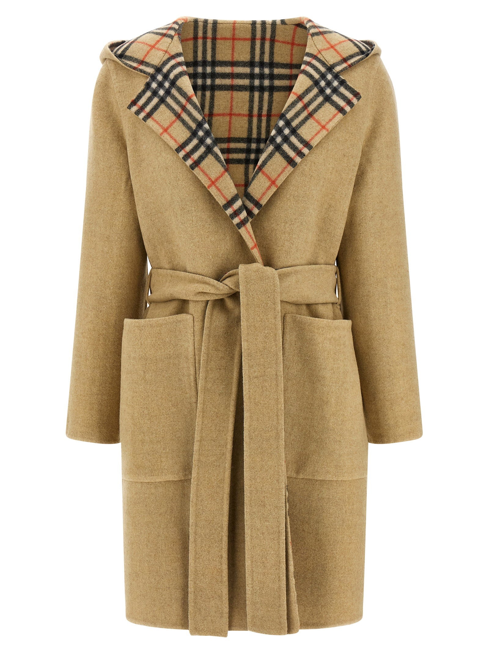 Burberry Hampshire Reversible Coat Beige