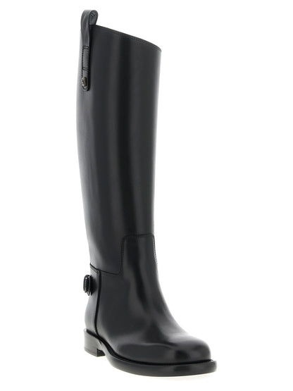 Burberry Cavalier Boots Black