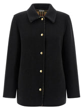 Burberry Check Lining Jacket, Black